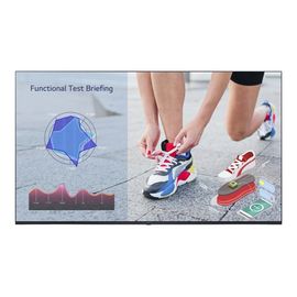 LG 65UL3J - Classe de diagonale 65" UL3J Series écran LCD rétro-éclairé par LED - signalisation numérique - webOS - 4K UHD (2160p) 3840 x 2160 - bleu cendré