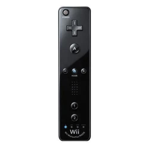Manette de jeu - Nintendo - Wiimote - Noir - Sans fil - Motion Plus intégré