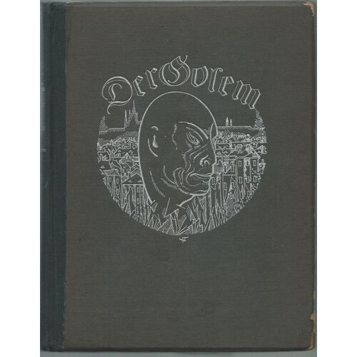 Meyrink G : Der Golem - 8 Lithographies De Hugo Steiner-Prag -- Leipzig, 1915.