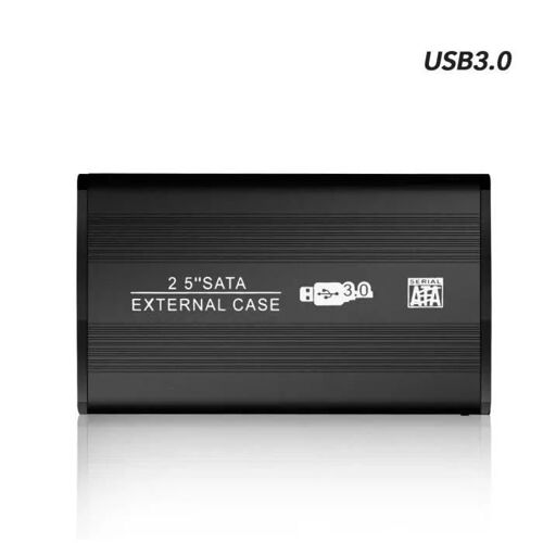 Boîtier de disque dur externe - AIHONTAI - USB 3.0 - SATA - 8 To - Noir