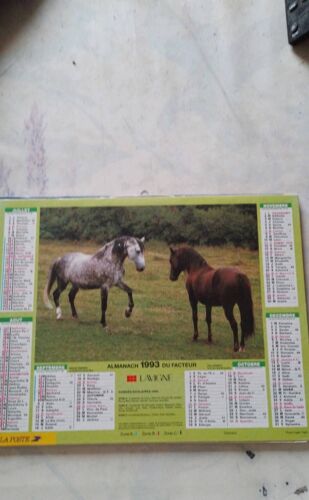 Almanach Des Postes 1993
