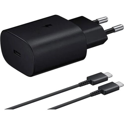 Chargeur Usb C - Samsung - 25 W - Charge Rapide - Câble 1 M - Compatible Galaxy S22