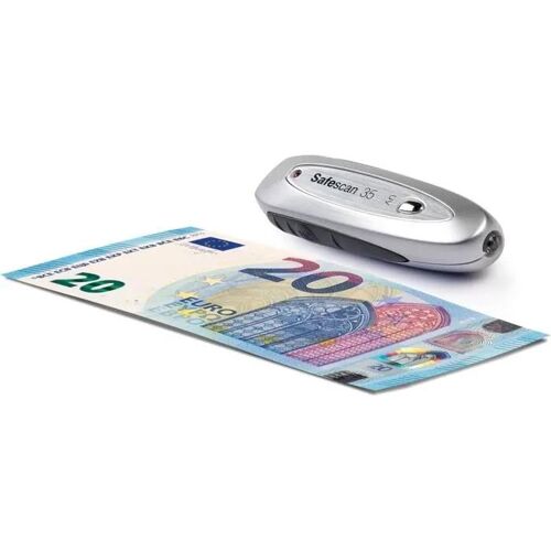 Safescan 35 Détecteur De Faux Billets Portable Afin De Vérifier Les Billets, Cartes Bancaires Et Id - Détecteur Uv Pour Les Nouv9