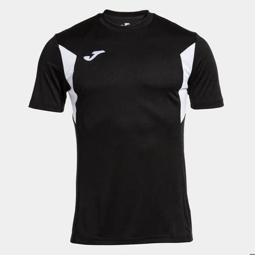 Maillot De Football - Joma - Winner Iii - Manches Courtes - Respirant - Noir/Blanc