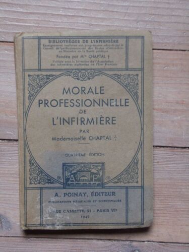 Morale Professionnelle De L'infirmière.