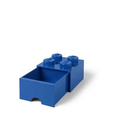 LEGO Brique Bleue Avec Tiroir 4 Plots