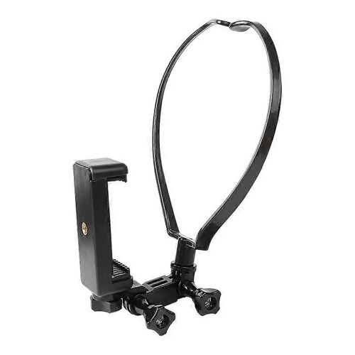 Support de téléphone portable Support de cou Poitrine Accessoires de prise de vue vidéo à la première personne Support de téléphone portable Support vidéo Vlog Accessoires
