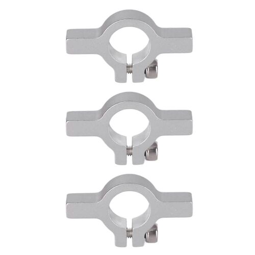 3Pcs Support de tige de serrage Guide de rail de mouvement linéaire 2 côtés 1 colonne Équipement mécanique340200430014