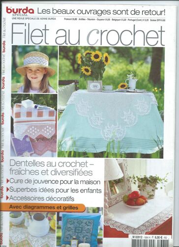 Burda Spécial Filet Au Crochet N° 1664