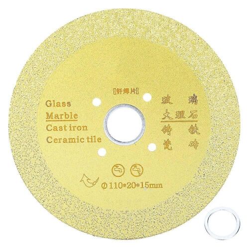 Wenyi Diamant Lame De Scie Fonte Fibre De Verre Marbre Coupe Disque De Meulage 110 x 20 x 15mm