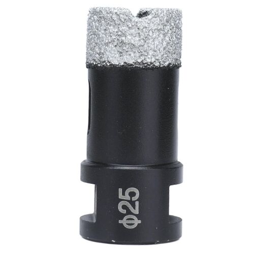 Perceuse diamantée brasée sous vide Trépans de perçage Perceuse cloche ouvre-trou pour marbre M14 noir 25mm