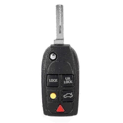 5 Boutons Pliant Flip Car Key Case Shell Remplacement Fit Pour S60 S80 V70 Xc70 Xc90