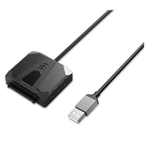 Adaptateur de disque dur Câble USB2.0 vers SATA Convertisseur SATA Adaptateur SATA pour disque dur/SSD 2,5 pouces Dur externe