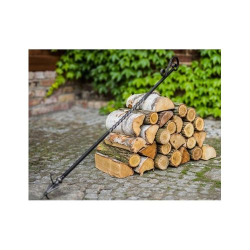 Tisonnier en fer forgé pour pare-feu ou brasero 100 cm--