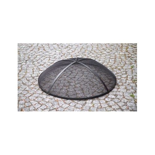 Couvercle pare-feu rond pour brasero en acier-Ø 100 cm--