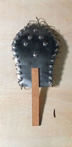 Ethno 6116d - Lot De 3 Sonailles Djembé En Inox, Grand Modèle