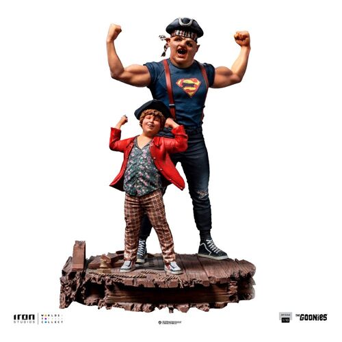 Les Goonies - Statuette Art Scale 1/10 Sloth And Chunk 23 Cm