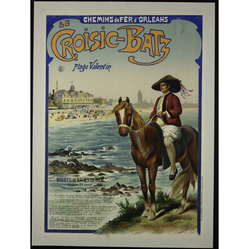 Affiche Croisic-Batz