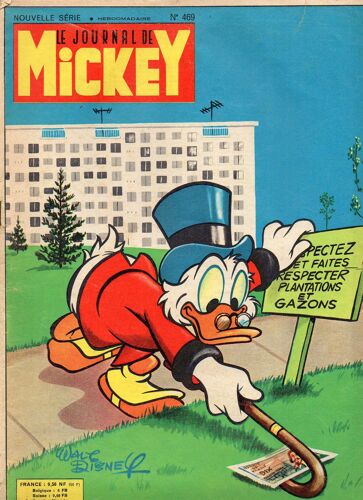 Le Journal De Mickey 1961   N° 469