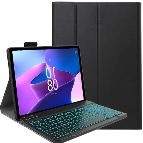 Lenovo Custodia con Tastiera Grigio Luna per Idea Tab Plus