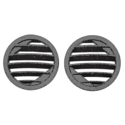Grilles D'aération Abs Noires Pour Tableau De Bord Gauche Et Droit, Compatibles Avec Mercedes-Benz X204 Glk 2