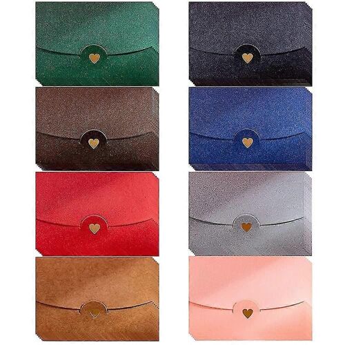 Lot De 48 Mini-Enveloppes Multicolores Pour Cartes-Cadeaux