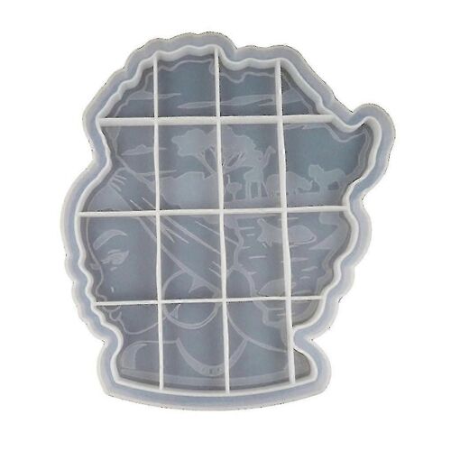 Moule En Silicone Pour Plateau De Déesse Africaine, En Résine Époxy Et Cristal, Pour Assiette De Service (Fg)