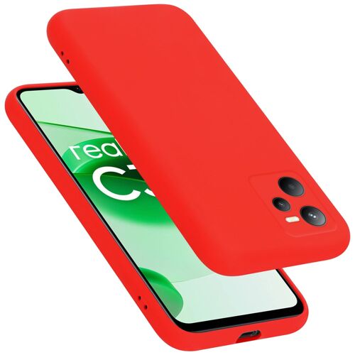 Cadorabo Housse compatible avec en LIQUID RED - Étui de protection en silicone TPU flexible