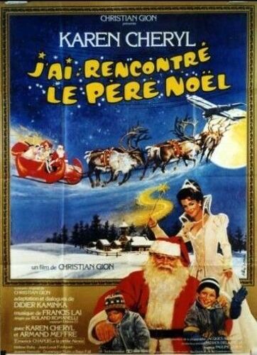 Affiche J'ai Rencontré Le Père Noël