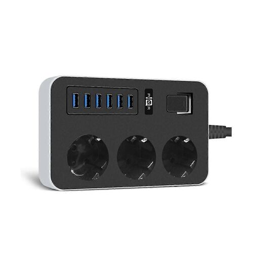 Multiprise secteur avec ports USB et charge rapide (UE)