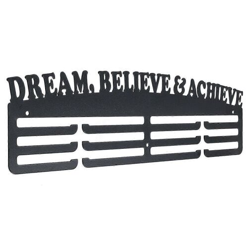 Porte-Médailles Présentoir À Médailles Support Mural Cintre - Rêve Croire Et Accomplir