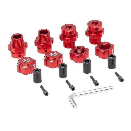 Adaptateur D'écrous Hexagonaux 17 Mm, 4 Pièces, Moyeux De Roue Cannelés, Extension, Combinateur Pour Voiture Radiocommandée Traxxas E-Summit 1/10