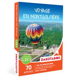 Voyage En Montgolfière Dakotabox Coffret Cadeau Sport & Aventure
