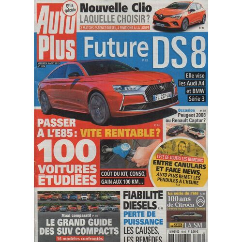 Auto Plus 1614 - Future Ds8 / Passer À L'e85 Rentable ? / Peugeot 2008 Ou Renault Captur ?