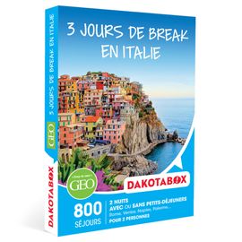 3 Jours De Break En Italie Dakotabox Coffret Cadeau Séjour
