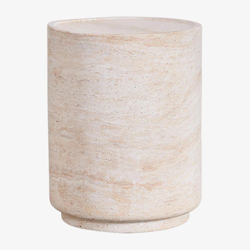 Table De Chevet Ronde Ø35 Cm En Ciment Darwys