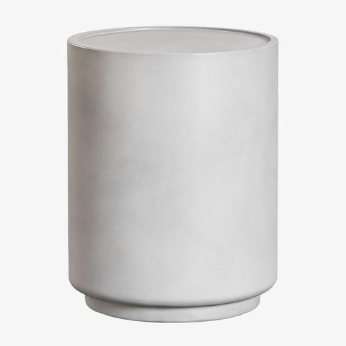 Table De Chevet Ronde Ø35 Cm En Ciment Darwys