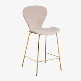 Lot de 2 tabourets hauts Uit Doré ¿65 cm