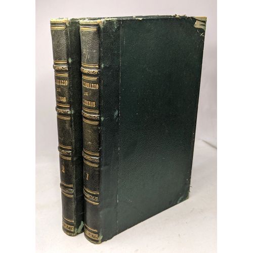 Diccionario De Galicismos O Sea De Las Voces Locuciones Y Frases De La Lengua Francesca - Segunda Edicion - 2 Volumes