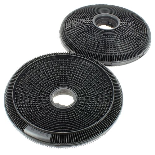 Filtre charbon rond d=190 par 2 pour Hotte De Dietrich, Hotte Rosieres, Hotte Indesit, Hotte Candy, Hotte Faure, Hotte Electrolux, Hotte Arthur martin