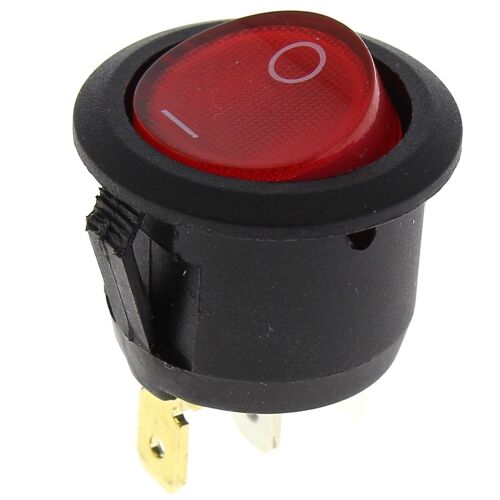 Interrupteur 3 cosses rouge pour Crepiere Proline, Centrale vapeur Team international, Friteuse Harper, Friteuse Tristar, Centrale vapeur Polti, Cafet