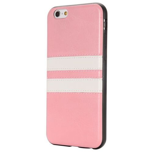 COQUE iPHONE 6 6S PLUS (5"5) PINK BASKET SILICONE SEMI-RIGIDE (TPU)