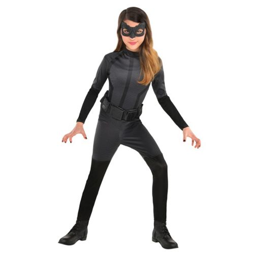 Déguisement Catwoman Fille - Taille: 8-10 Ans (128-134 Cm)