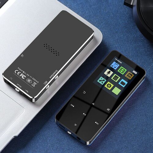 Baladeur de musique TFT, 1.8 pouces, USB 2.0, Jack 3.5mm, Bluetooth, 5.0, Radio FM, sport, avec enregistrement de livres électroniques pour étudiants