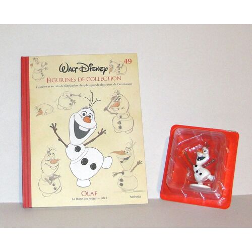 Olaf Dans La Reine Des Neiges Figurine De Collection En Resine Disney Hachette + Le Livre Histoires Et Secrets De Fabrication N°49 Hachette Disney