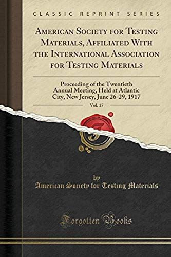 Materials, A: American Society For Testing Materials, Affili