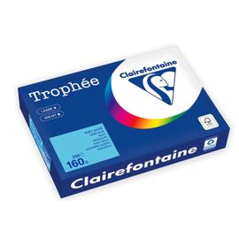 Clairefontaine Ramette Papier Fsc A4 160g 250 Feuilles Bleu Alizé
