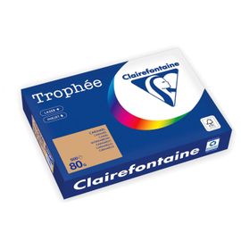 Clairefontaine Ramette Papier Fsc A4 80g 500 Feuilles Caramel