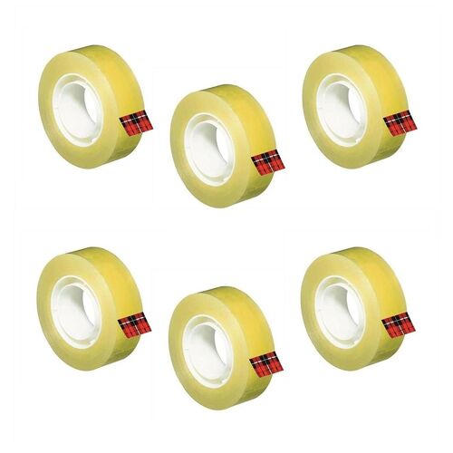 Scotch Lot De 2 Rubans Adhésif Transparent 550 19 Mm X 33 M Sous Film