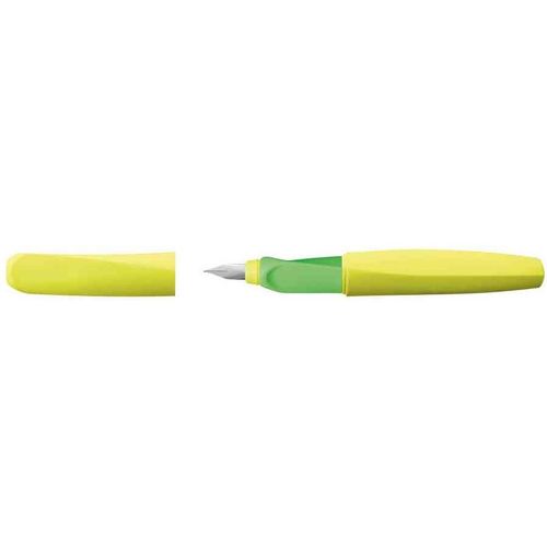 Pelikan Twist Stylo Plume Neon, Jaune Néon